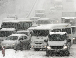 Ankara'da çok sayıda kaza oldu